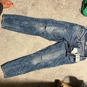 Levi’s denizen low rise faded cropped jean